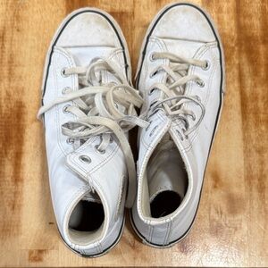 Kids' White High-Top Sneakers